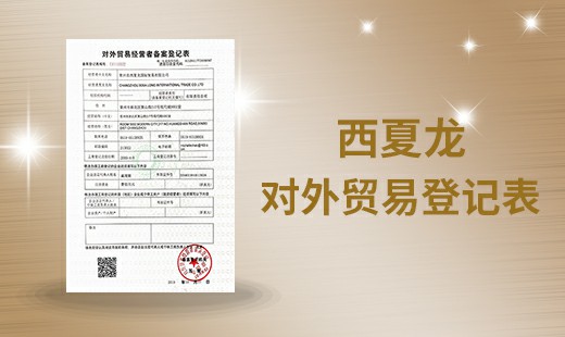 Foreign Trade Registration Form